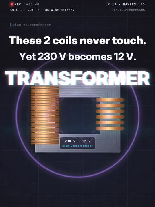 Electronica EP.17: How a transformer works