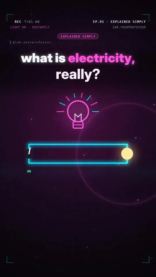 Electronica EP.95: What is electricity, really?